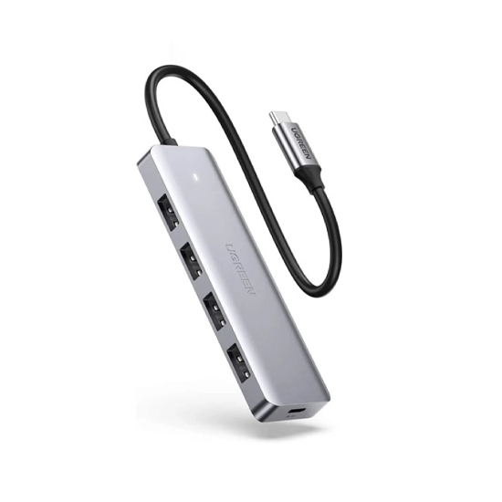 UGREEN CM219 4 Port USB 3.0 Hub With USB-C Power Supply | 70336