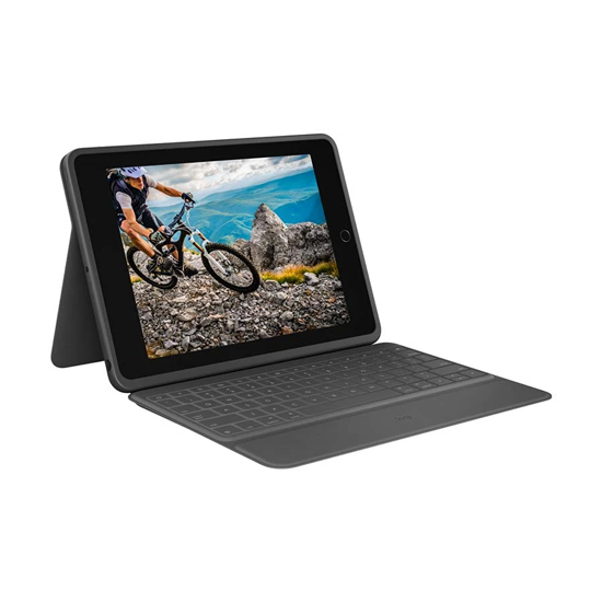 Logitech Rugged Folio 10.2" Keyboard Case For iPad