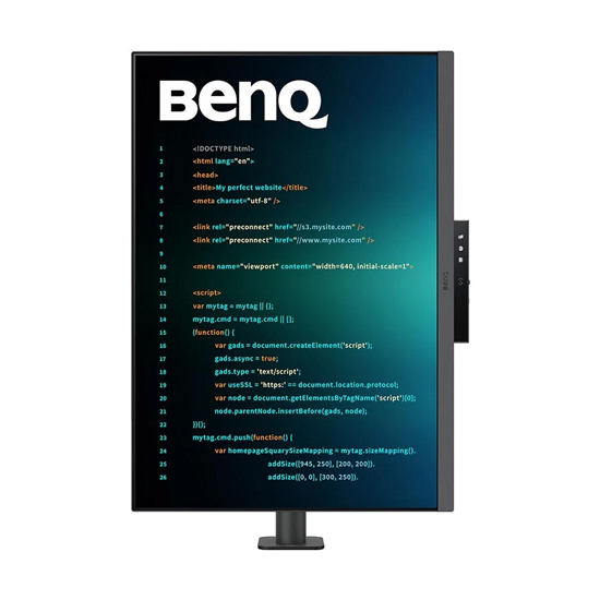 BenQ RD280UA 28.2" 4K+ IPS 60Hz Type-C Programming Monitor with Ergo Arm