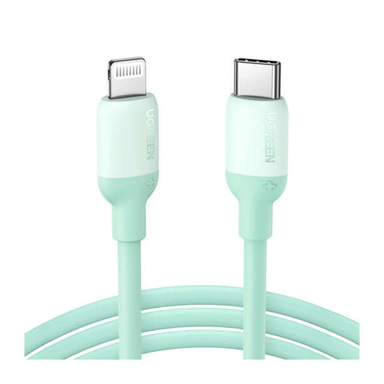 UGREEN US387 USB-C To Lightning Silicone Cable 1M | 20308