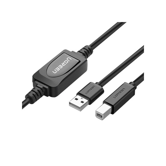 UGREEN US122 USB A To USB B 2.0 Active Printer Cable 10M | 10374