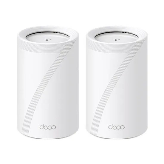 TP-Link Deco BE65 BE11000 Tri-Band WiFi 7 Whole Home Mesh Router (2 Pack)