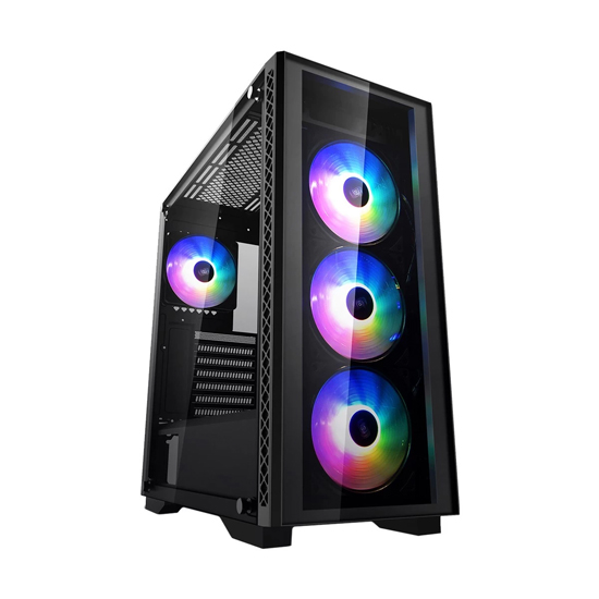 DeepCool MATREXX 50 ADD-RGB 4F Mid Tower Black ATX Desktop Gaming Casing
