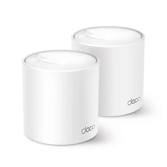 TP-Link Deco X50 AX3000 Dual Band Wi-Fi 6 Whole Home Mesh Router (2 Pack)
