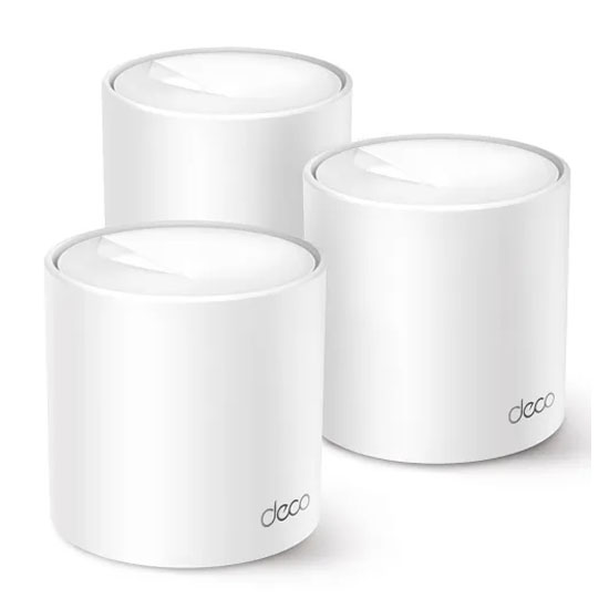 TP-Link Deco X10 AX1500 Dual Band Wi-Fi 6 Whole Home Mesh Router (3 Pack)