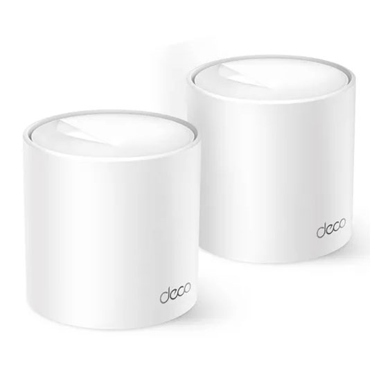 TP-Link Deco X10 AX1500 Dual Band Wi-Fi 6 Whole Home Mesh Router (2 Pack)