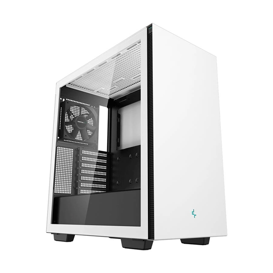 DeepCool CH510 WH Mid-Tower ATX White Desktop Casing
