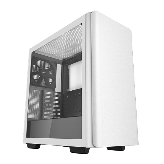 DeepCool CK500 WH Mid Tower White ATX Desktop Gaming Casing
