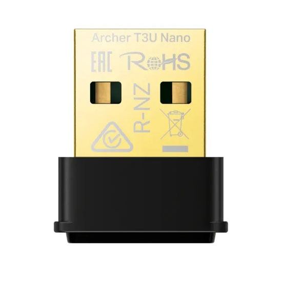 TP-Link Archer T3U Nano AC1300 Dual Band MU-MIMO USB WiFi Adapter