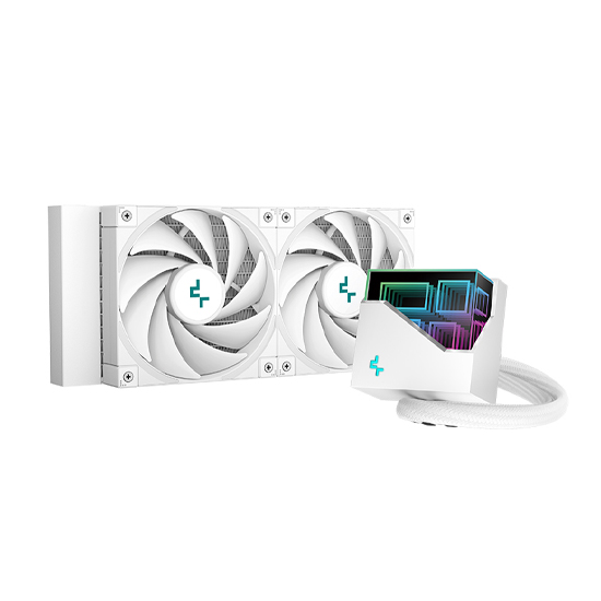DeepCool LT520 WH 240mm White Liquid CPU Cooler
