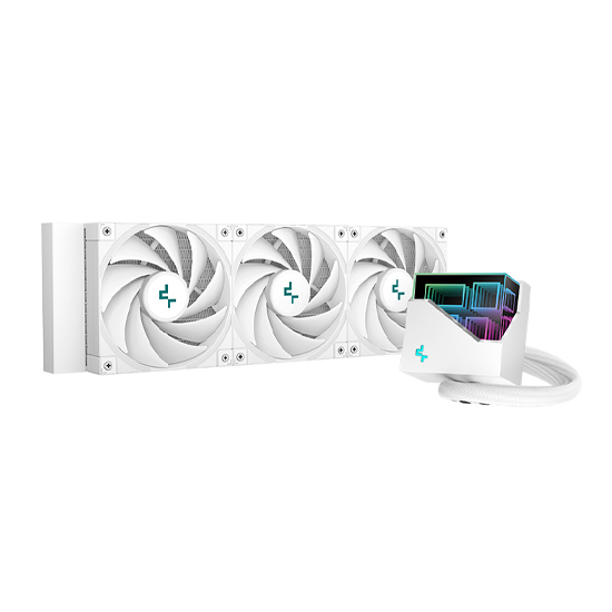 DeepCool LE720 WH ARGB 360mm White Liquid CPU Cooler