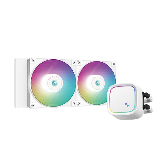 DeepCool LE520 WH ALL-IN-ONE ARGB White Liquid CPU Cooler