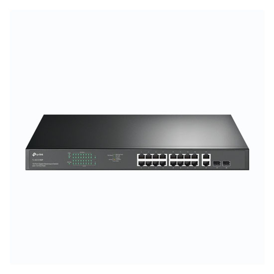 TP-Link TL-SG1218MP 18 Port Gigabit Rackmount Switch With 16 PoE+