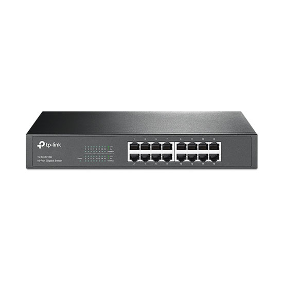 TP-Link TL-SG1016D 16 Port Gigabit Desktop/Rackmount Switch