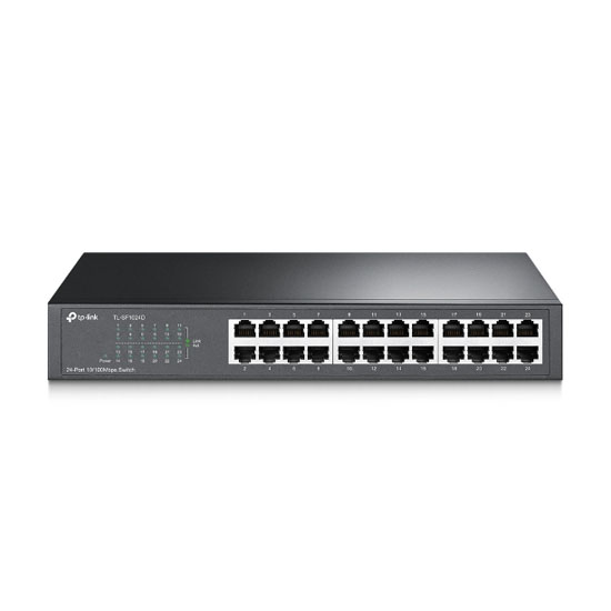TP-Link TL-SF1024D 24 Port 10/100Mbps Desktop/Rackmount Switch