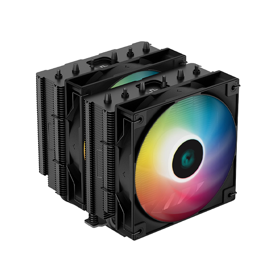DeepCool AG620 BK ARGB Dual Tower Black Air CPU Cooler