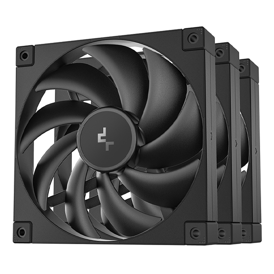 DeepCool FD14 3 IN 1 (3xFAN) Black Casing Cooling Fan
