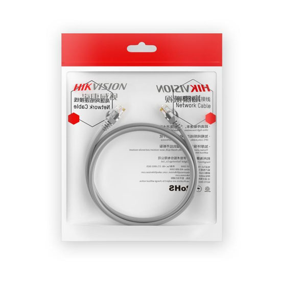 Hikvision DS-1NP6UEC0 GR CAT6 U/UTP Patch Cord Cable 0.5 Meter