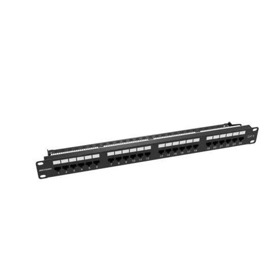 Hikvision DS-1CP6U24-1U Cat6 Unshielded 24 Port Patch Panel
