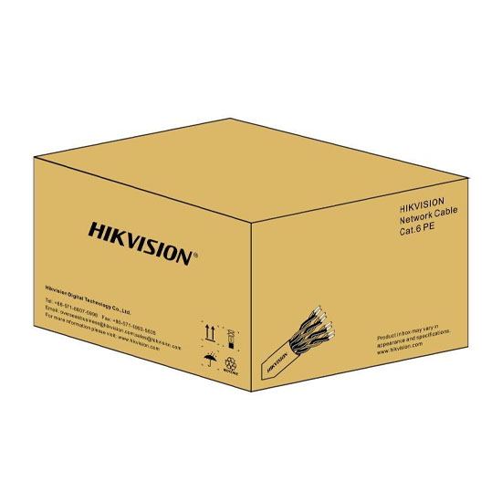 Hikvision DS-1LN6UEL5 Indoor Cat6 U/UTP Network Cable 305 Meter