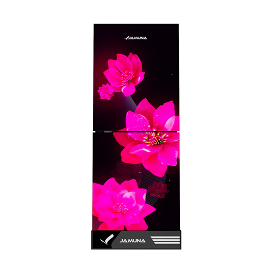 Jamuna JE6-TM2F4QD Refrigerator Pink Lotus 264L