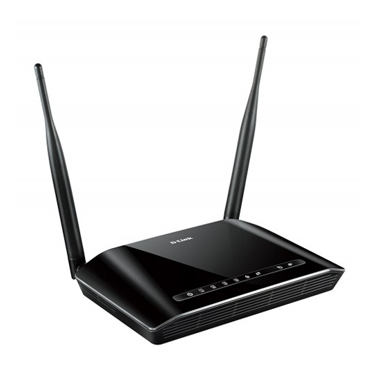 D-Link DSL-2750U N300 ADSL2+ Modem Router