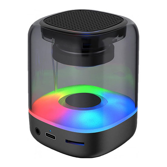 E-3052 Hi-Fi Stereo Mini Bluetooth Speaker With Led Light