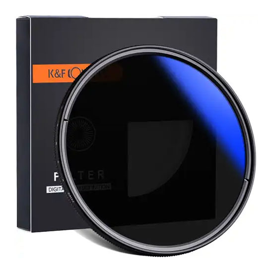 K&F Concept KF01.1399 52mm HMC ND2-ND400 Variable C Series ND Camera Lens Filter