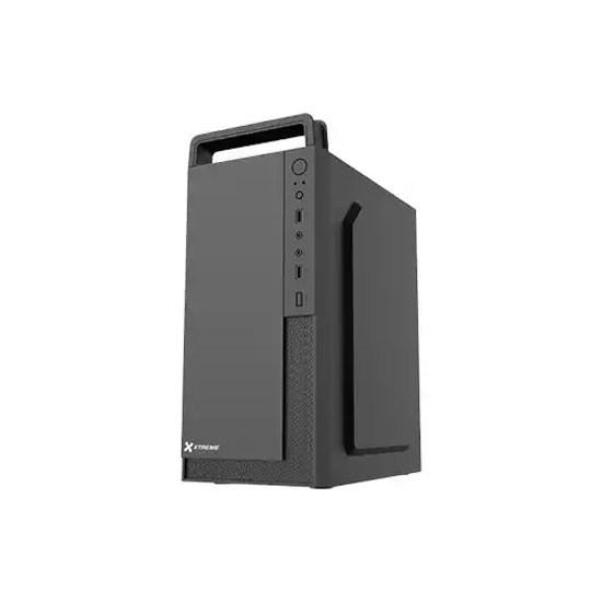 Xtreme F04H Mini Tower ATX Computer Black Case With Handle Mini