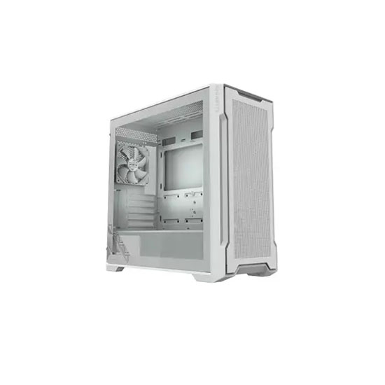 GIGABYTE C102 GLASS ICE Mid-Tower ATX Desktop Case White