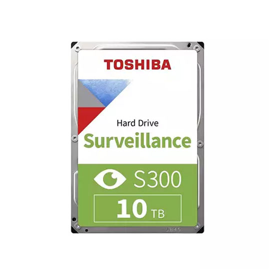 Toshiba S300 Pro 10TB 3.5 Inch 7200RPM Surveillance Hard Drive