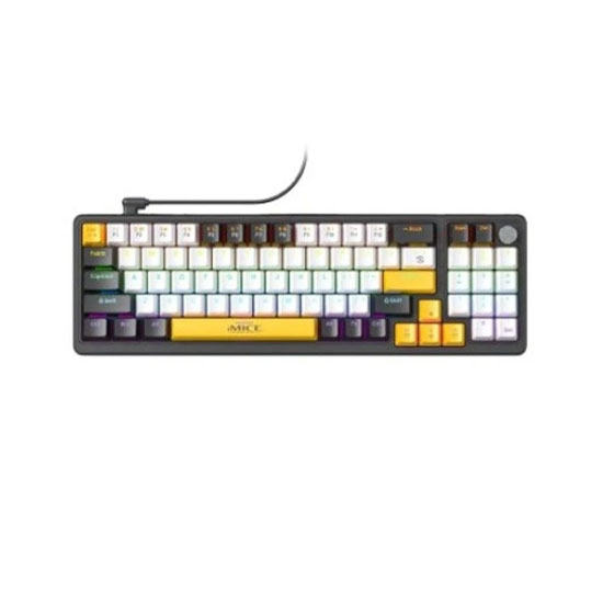Imice GK-100 RGB Backlit Wired Mechanical Keyboard