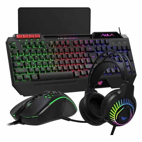 AULA T650 4 In 1 Gaming Combo