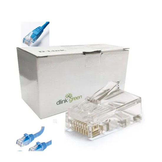 Dlink RJ45 Cable Connector 100 Pcs