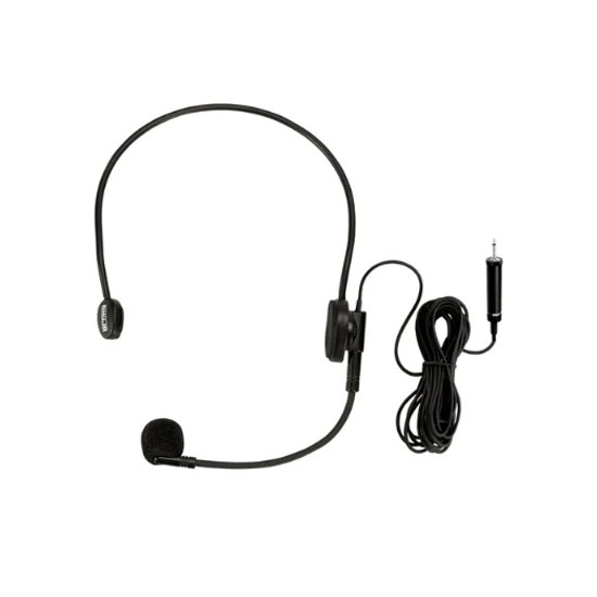 Ahuja HBM-60CC Condenser Cardioid Headband PA Microphone For Masjid And 3.5 mm Jack Indoor PA System