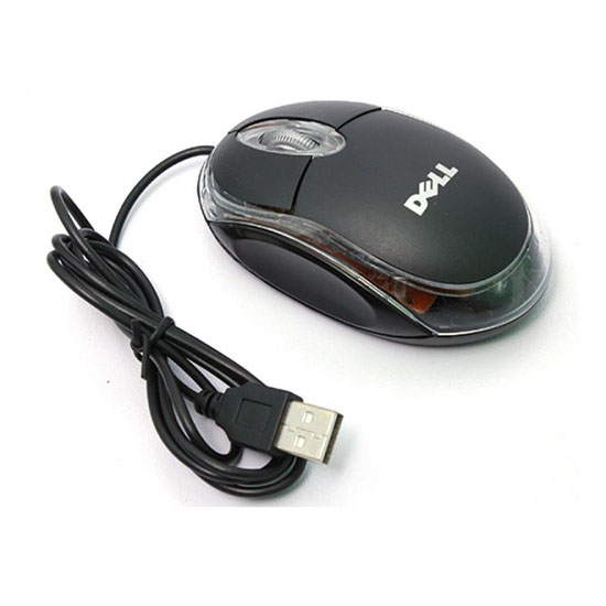 Dell M360 Black Fox Wired Mouse