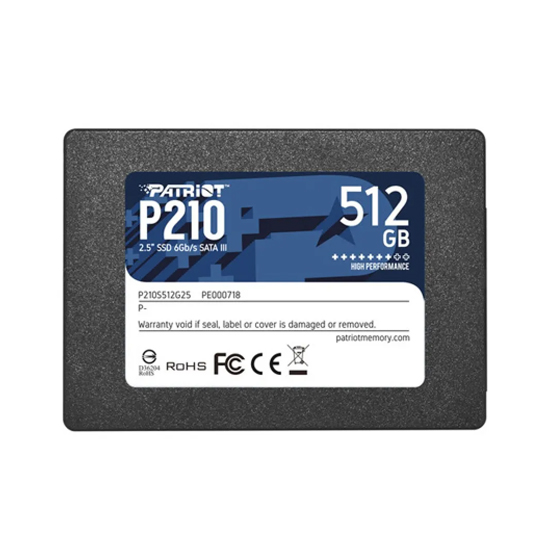 Patriot P210 2.5 Inch SATA 3 512GB SSD