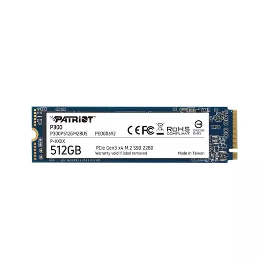 Patriot P300 M.2 2280 512GB PCIe NVMe SSD