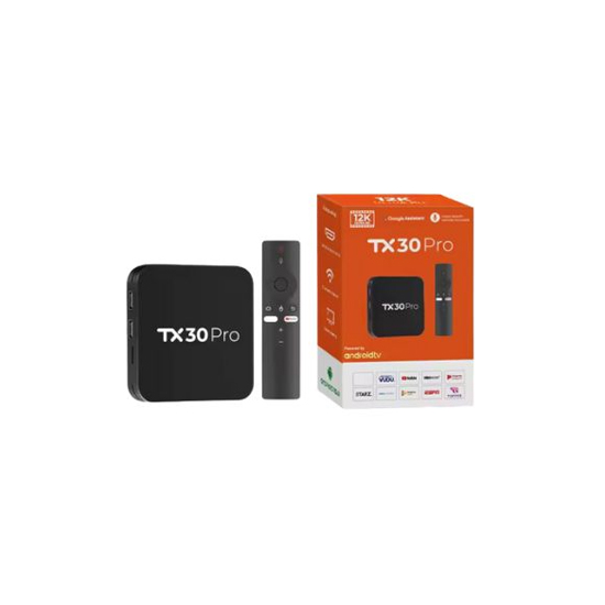TX30 Pro 16 GB RAM 256 ROM 12K Ultra HD Android Tv Box With Voice