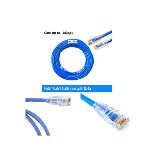 Cat6 Cat6E UTP Lan Cable Patch Cord Cable with RJ45 CAT6E High Quality 15 Meter