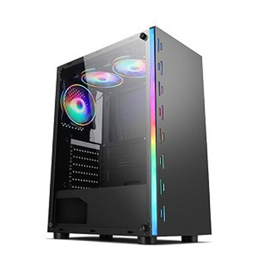 Aptech AP 192-3306 RGB M-ATX Gaming Casing
