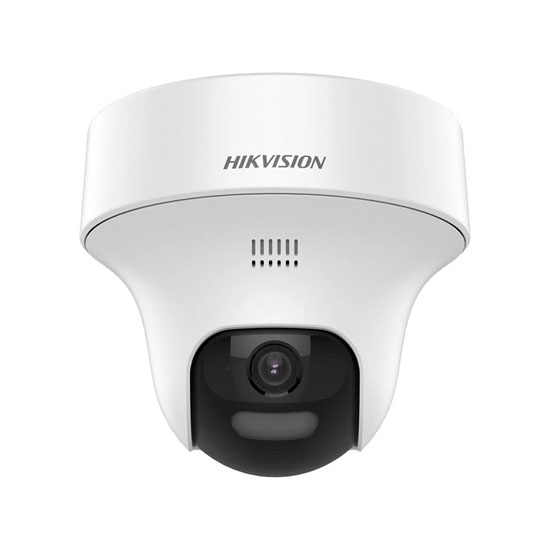 Hikvision DS-2CE70D0T-PTLXTS 2.0MP 2.8mm Lens Two Way Audio And Siren Fixed PT Dome IP Camera