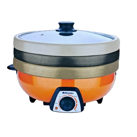Miyako MC-380T 3 Pot Electric Curry Cooker 4.0L