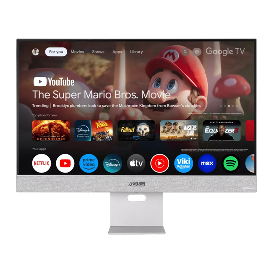 ASUS ZenScreen MS27UC 27” 4K UHD USB-C Smart Monitor with Google TV