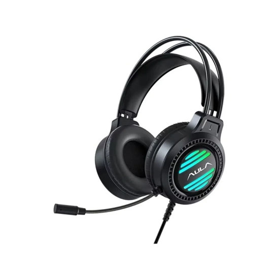 Aula S606 RGB Wired Over Ear Gaming Headphone
