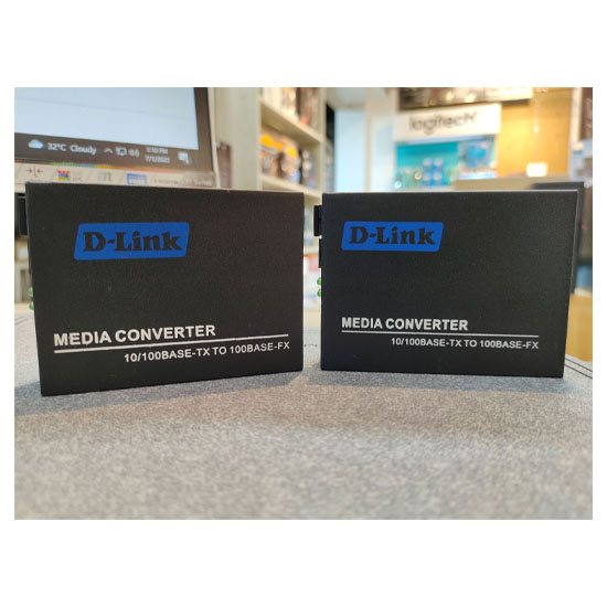 D LINK 10/100 Base Fiber Ethernet Media Converter Full Circuit