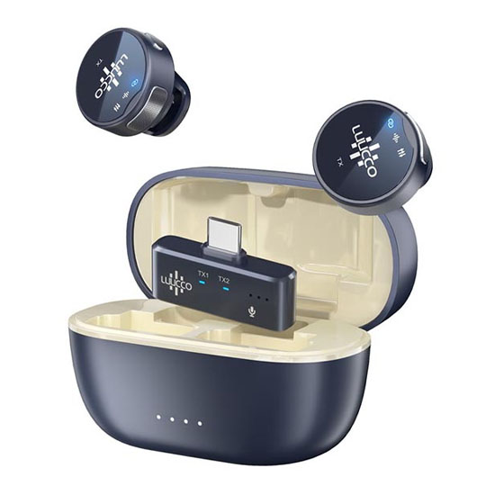 Luucco AirWave Mini K2 Wireless Lavalier Microphone