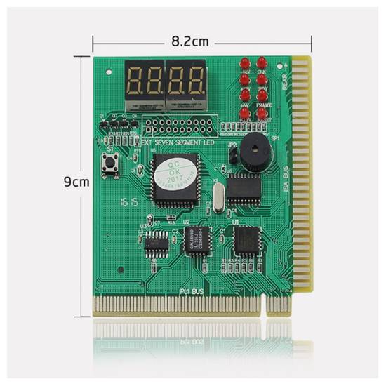 PC Analyzer 4 Digit Analysis Diagnostic Tester POST Card Motherboard Board Module