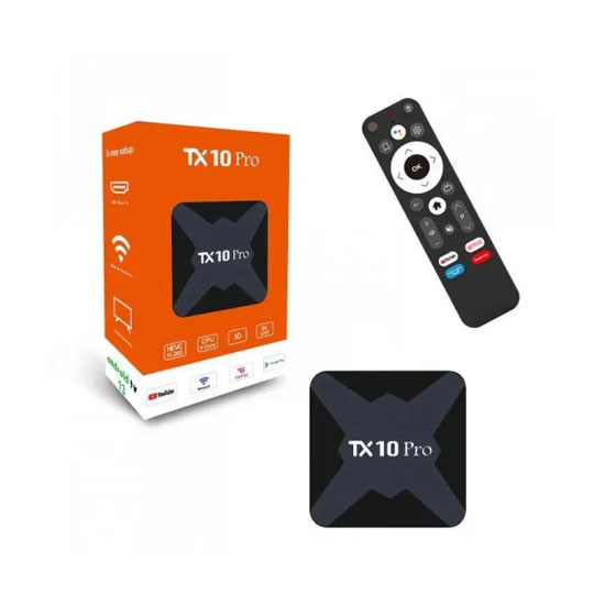 TX10 Pro 8K 16GB Ram 256GB ROM Android TV Box With Voice Control Remote