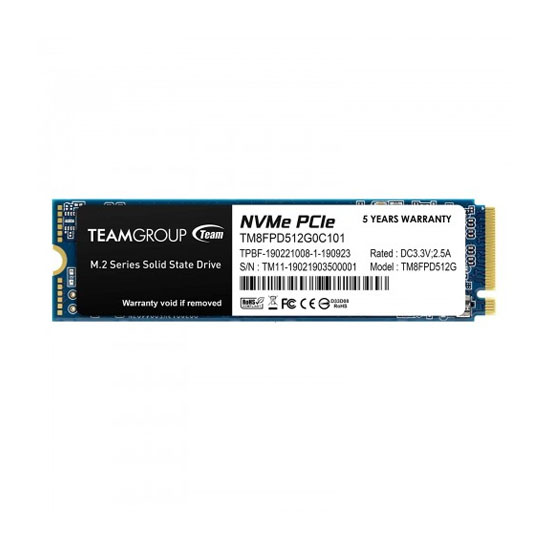 Team MP33 PRO 512GB M.2 PCIe Gen3 NVMe SSD